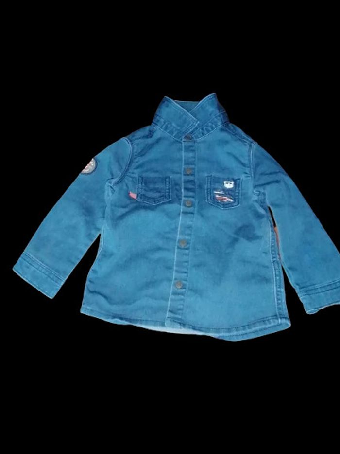 chemise jeans sergent major 18 mois