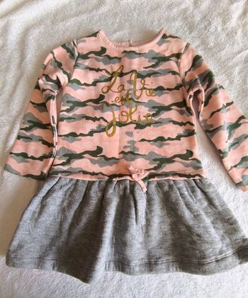 Robe, intérieur brossé, Gémo, 2 ans/24 mois
