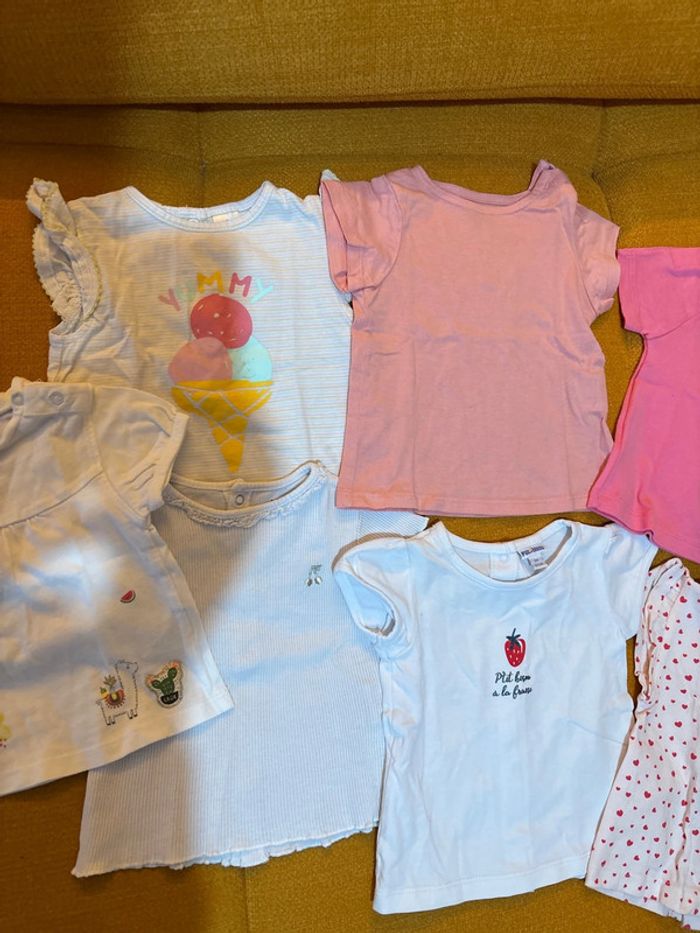 Lot de 7 tee shirts 6 mois - photo numéro 3