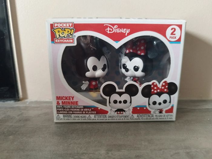 Porte clef mickey et Minnie - photo numéro 2