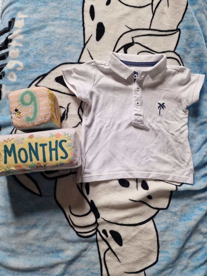 Polo blanc 9M