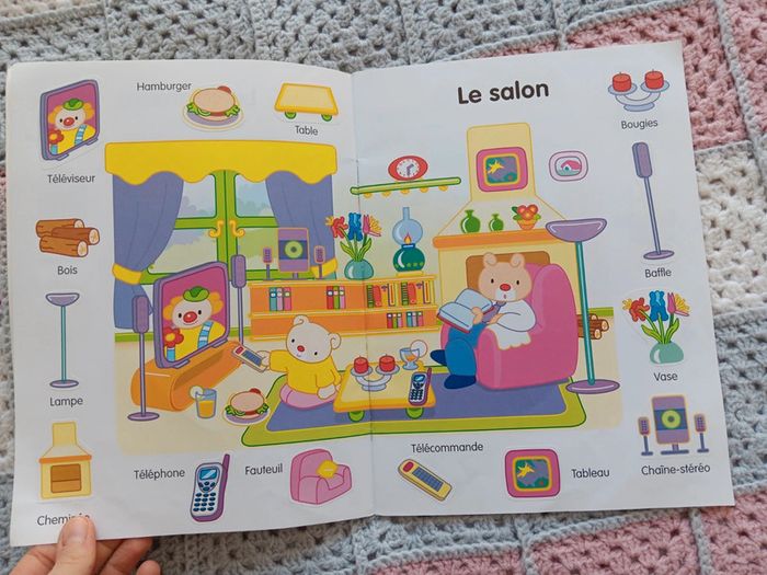 Cahier autocollants mes premiers mots - photo numéro 3