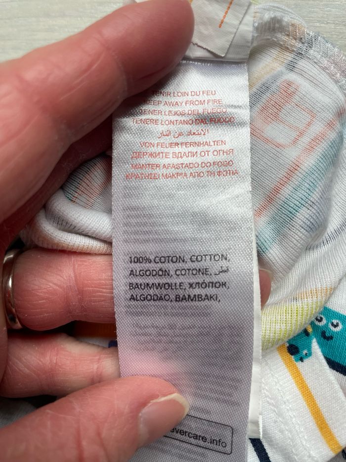 Lot de 2 bodys garçon DPAM 3 mois - photo numéro 6