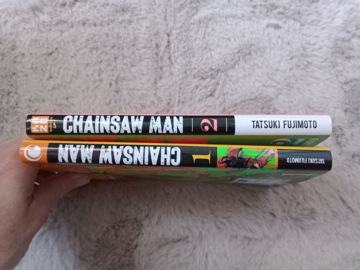 Lot de 2 mangas Chainsaw Man tomes 1 et 2