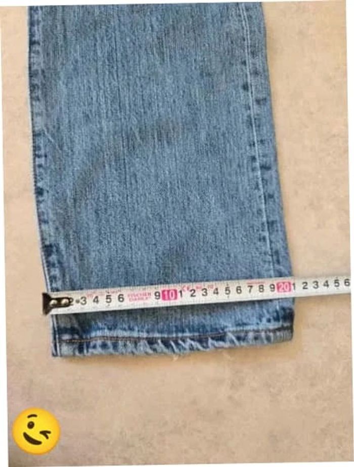 Jeans Levi's 501 W32 FR42 L30 coupe droite bleu Homme Men pan416b - photo numéro 6