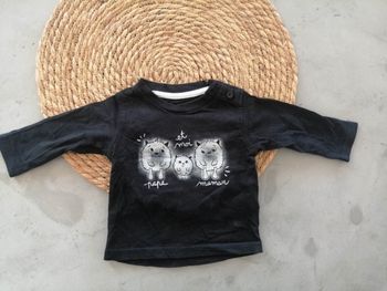 Tee-shirt manches longues comme neuf 3 mois