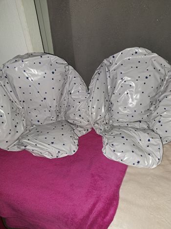 Coussin chaise haute