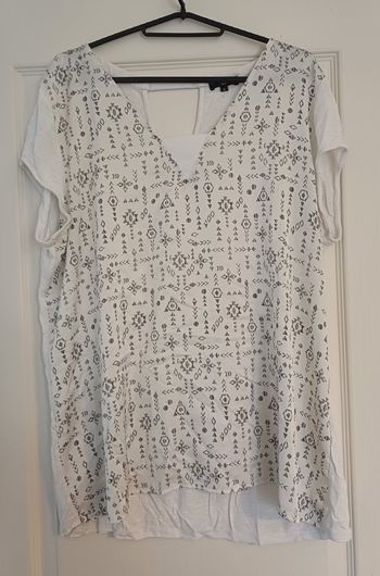 Haut fantaisie manches courtes