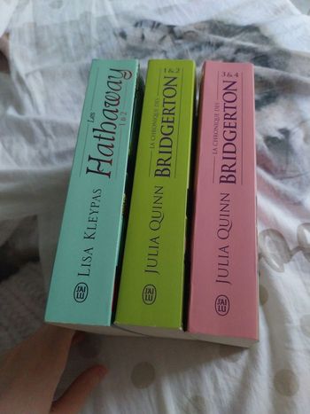 Romans La Chronique des Bridgerton tomes 1-2 3-4 et Les Hathaway 1-2