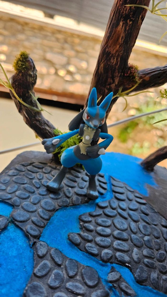 Super figurine Pokemon Nintendo lucario - photo numéro 8