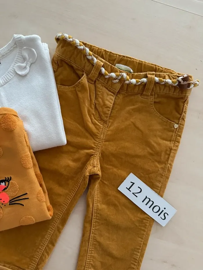 Ensemble pour fille 12 mois - photo numéro 2