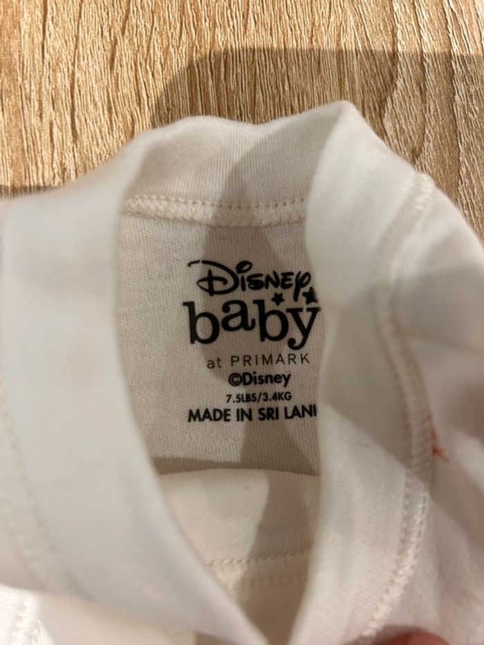 Lot de trois Bodys manches courtes Disney, taille naissance - photo numéro 8