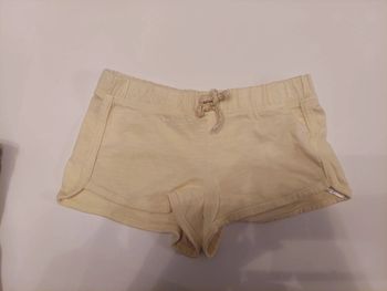 Short jaune coton 6 ans
