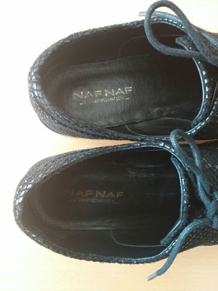 Chaussures Derbys noirs - photo numéro 3