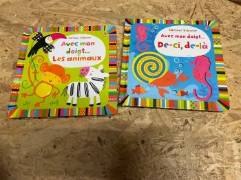 Lot livres à toucher