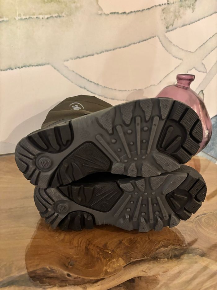 Chaussures après ski bottes de neige kaki Kamik 34 - photo numéro 5