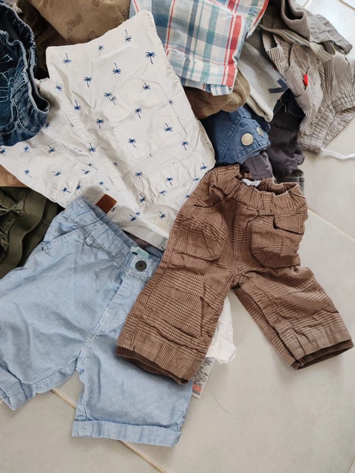 Lot revendeur de 38 Pantalons pour enfants taille de 1 mois à 3 ans - photo numéro 2
