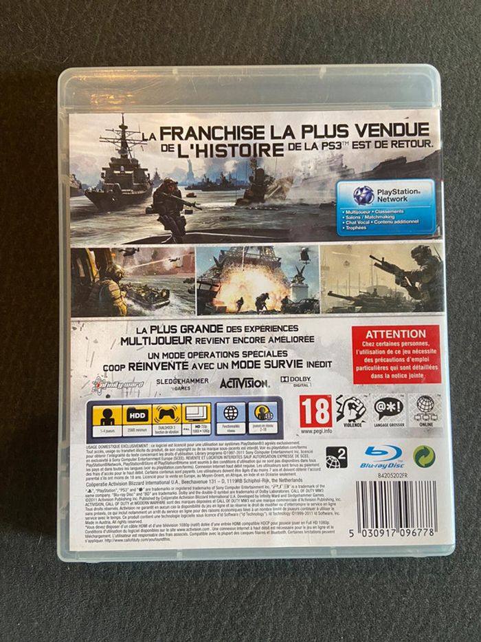Jeux ps3 Call of Duty Modern Warfare 3 - photo numéro 2