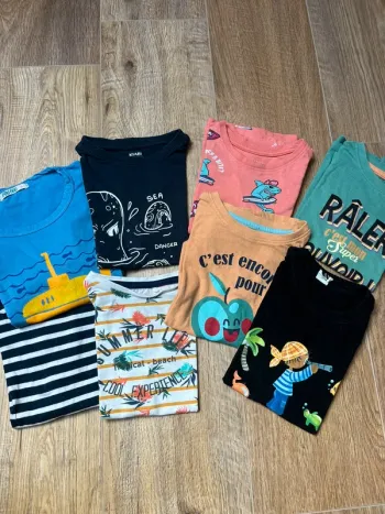 Lot de 8 t shirts