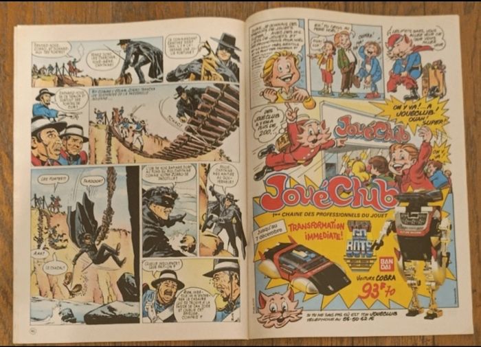 Ancien journal de Mickey avec cadeau 10 personnages Taram à monter N°1745 de 1985 vintage - photo numéro 6