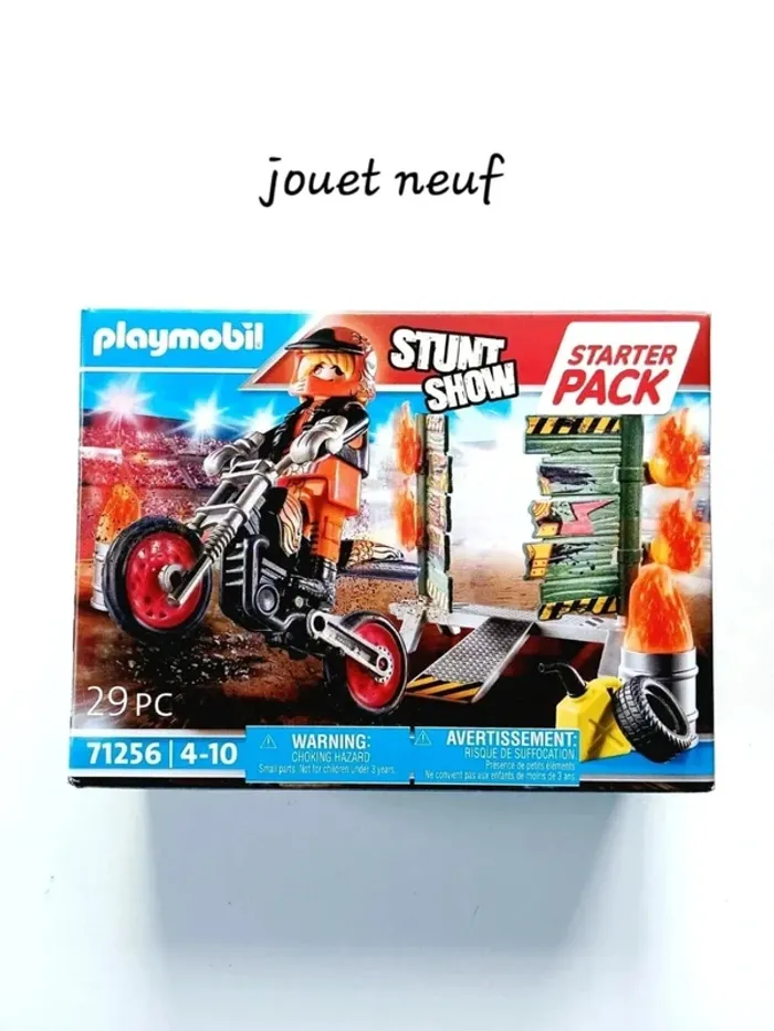 Playmobil 71256 Starter Pack Cascadeur Stuntshow