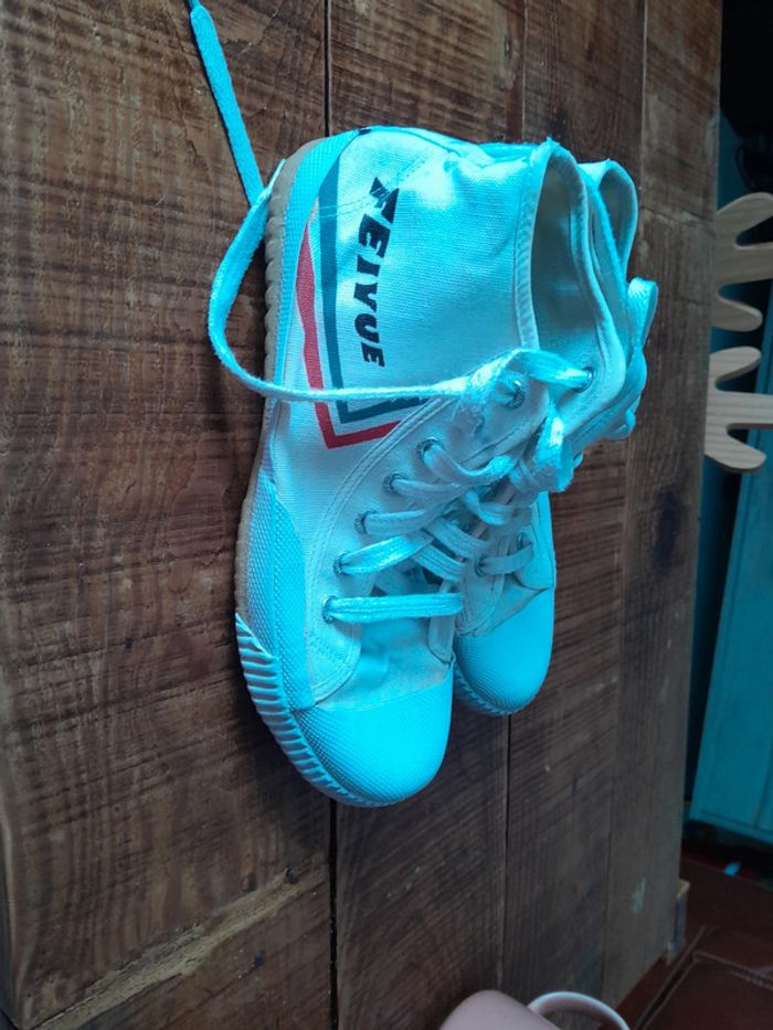 Baskets vintage Feiyue taille 40 - photo numéro 3