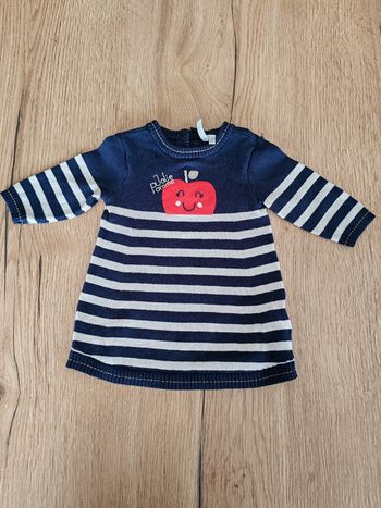 Robe marinière pull 3 mois
