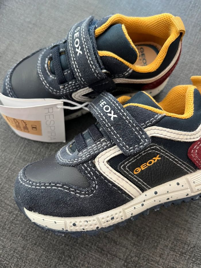 Baskets Geox cuir T20 bébé garçon