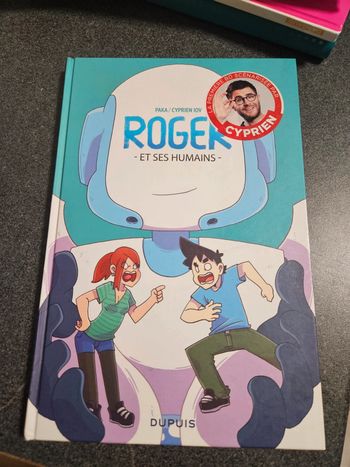 Livre Roger et ses humains Cyprien