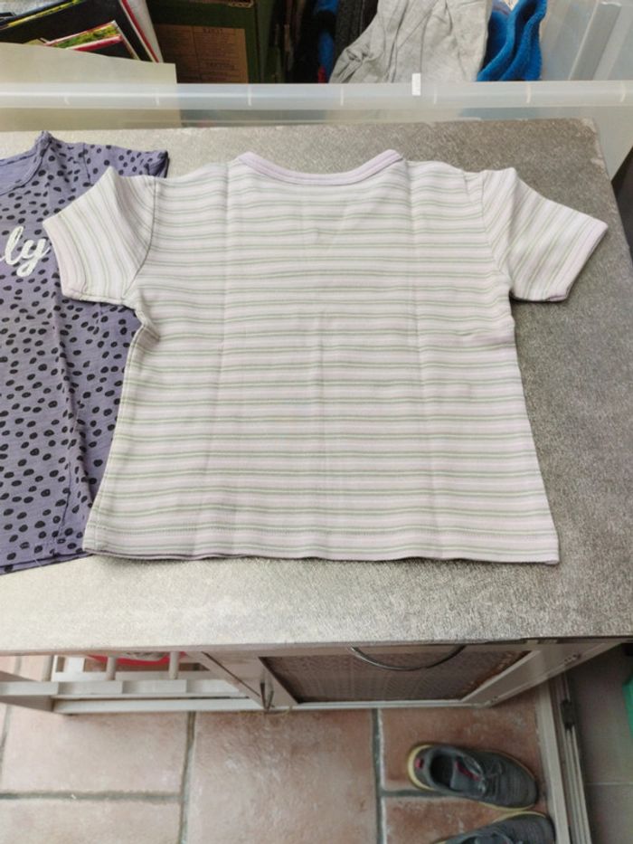 Lot de 2 Tee-shirt manches courtes 5 ans fille - photo numéro 10