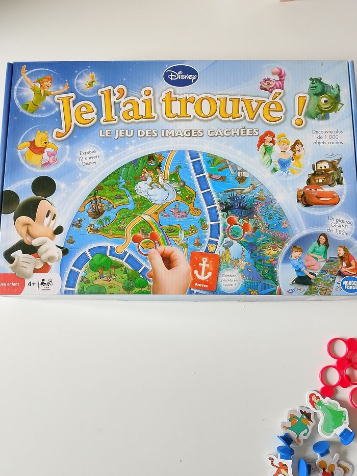 Je l'ai trouvé le jeu des images cachées Disney complet