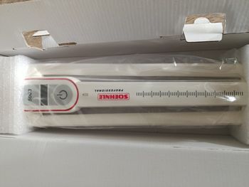 Toise électronique pliable