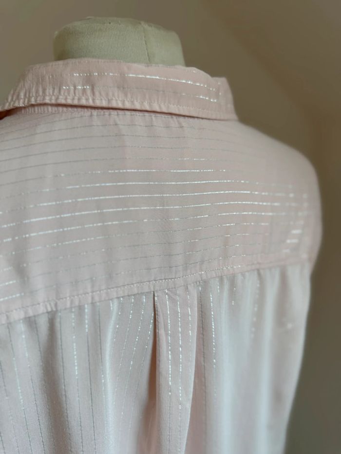 superbe blouse fluide coupe chemise en coton grain de malice 48 - photo numéro 10