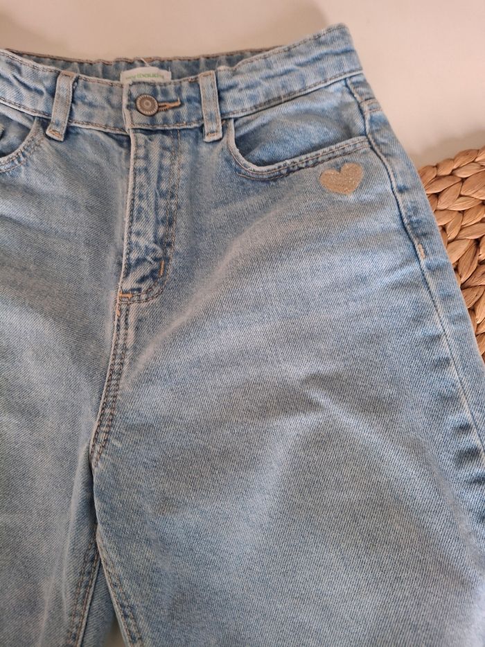 Jean coupe large 9ans vert baudet