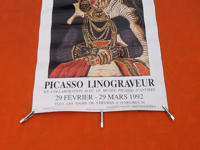 Affiche Picasso Linograveur La Seyne-sur-Mer Villa Tamaris-Pacha - photo numéro 4