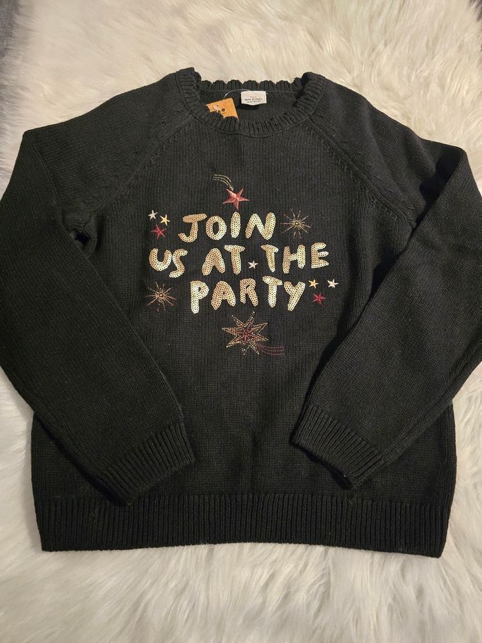 Neuf (non porté)🏷🩷🥰 🤩😍⚘️superbe pull chaud 12 ans fille 🤩😍⚘️ - photo numéro 2