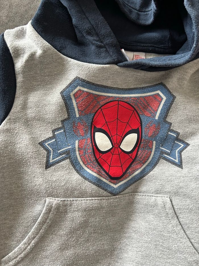 Sweat capuche Spiderman - photo numéro 3