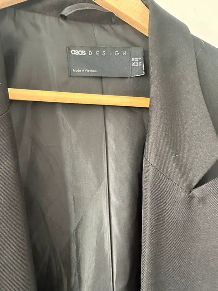 veste / blazer noire droite - photo numéro 2