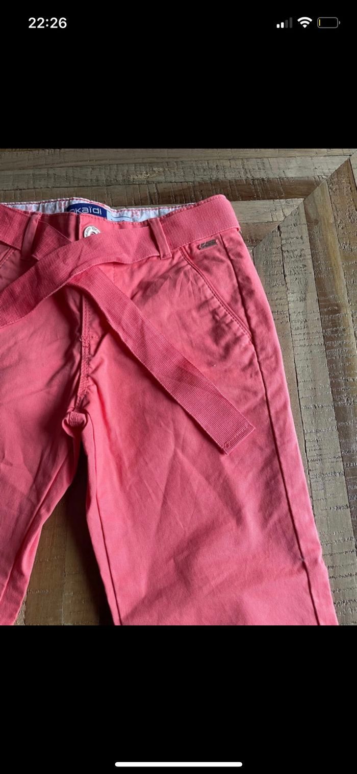 Pantalon chino rose - photo numéro 2