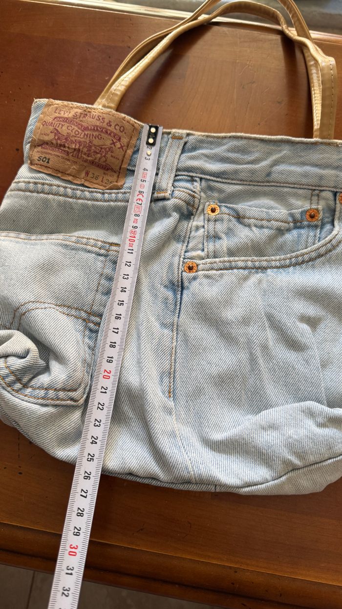 Sac à main en jeans Levis - photo numéro 3