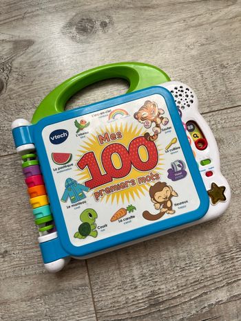 Jeu mes 100 premiers mots, v’tech