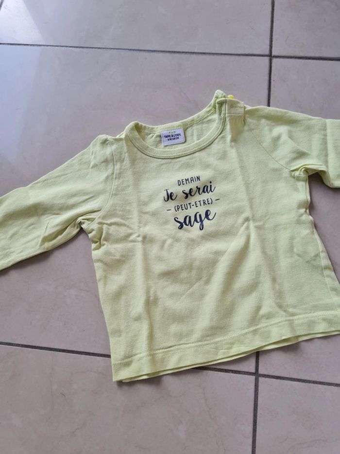 Haut manche longue 6mois