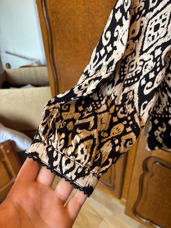 Chemise à motifs taille S