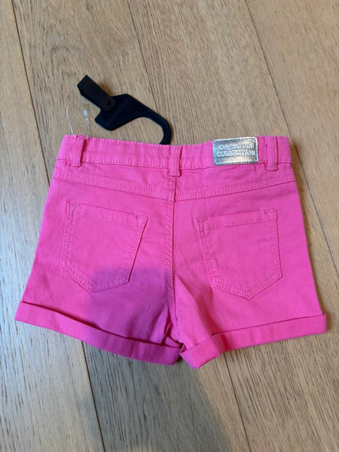 Neuf - Short rose In Extenso 7 ans - photo numéro 2