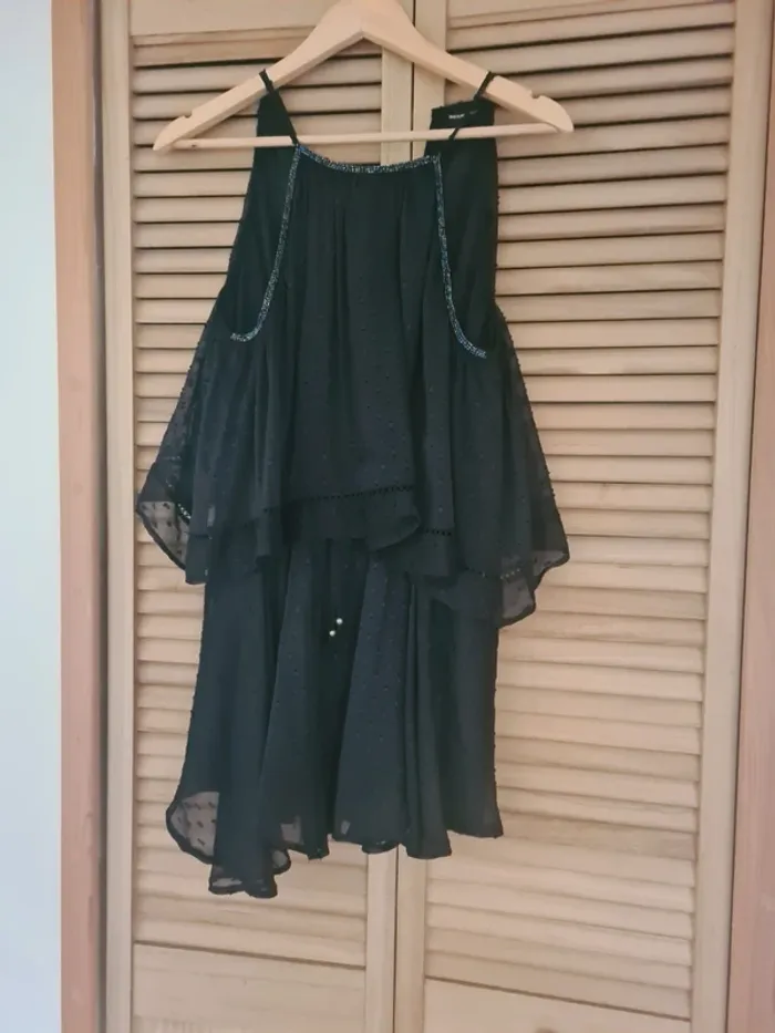 Combishort noire River Island