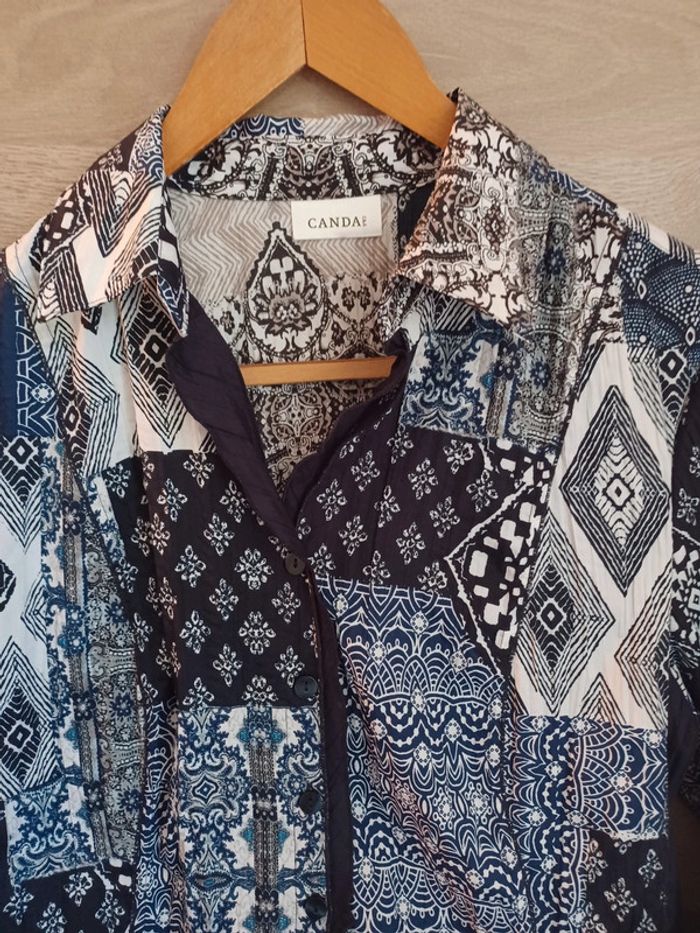 Blouse neuve taille 40 canda acheté trop petite 29 euros - photo numéro 3
