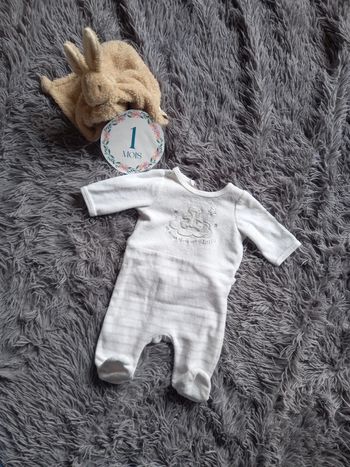 Pyjama grenouillère fille 1 mois