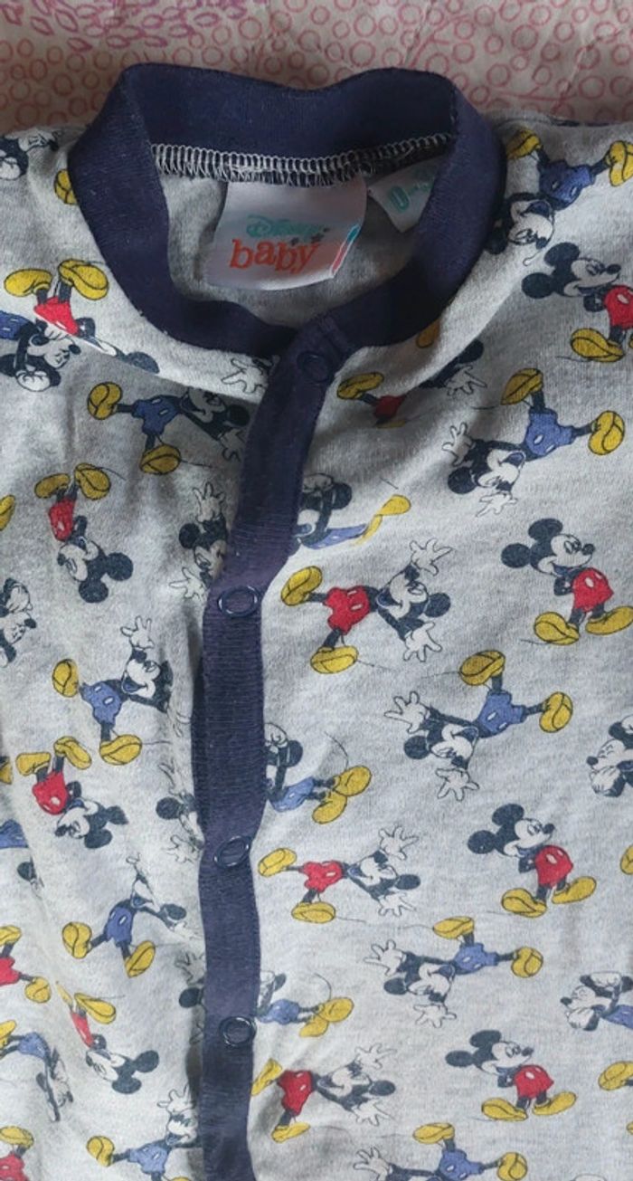 Ensemble pyjama +body Mickey - photo numéro 3