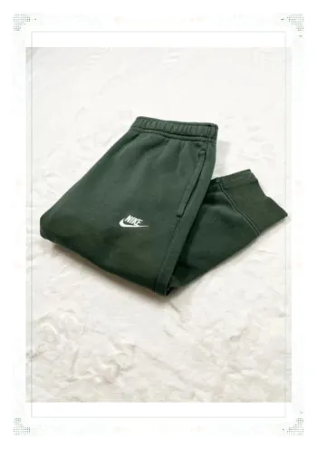 Nike bas de jogging vert femme taille S coton
