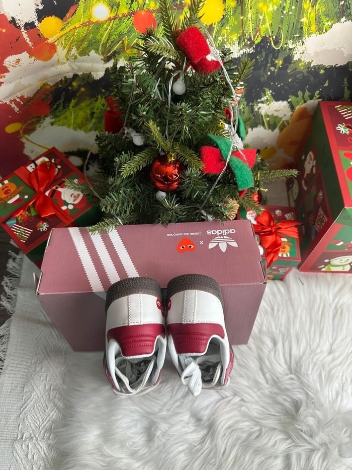 Adidas Samba X Comme Des Garçons Rose Taille 40 - photo numéro 5